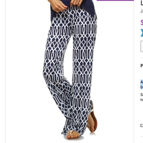 Jean Pierre Pants - NWT Jean-Pierre Klifa, Paris | Navy Celtic Lounge Pants